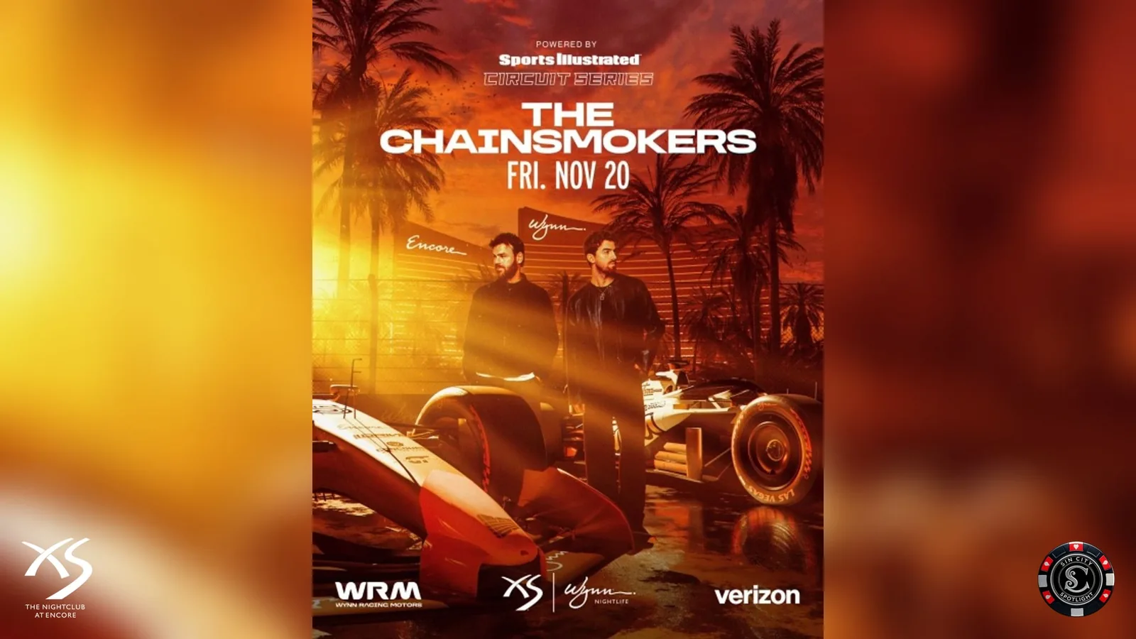 The Chainsmokers at XS Nightclub