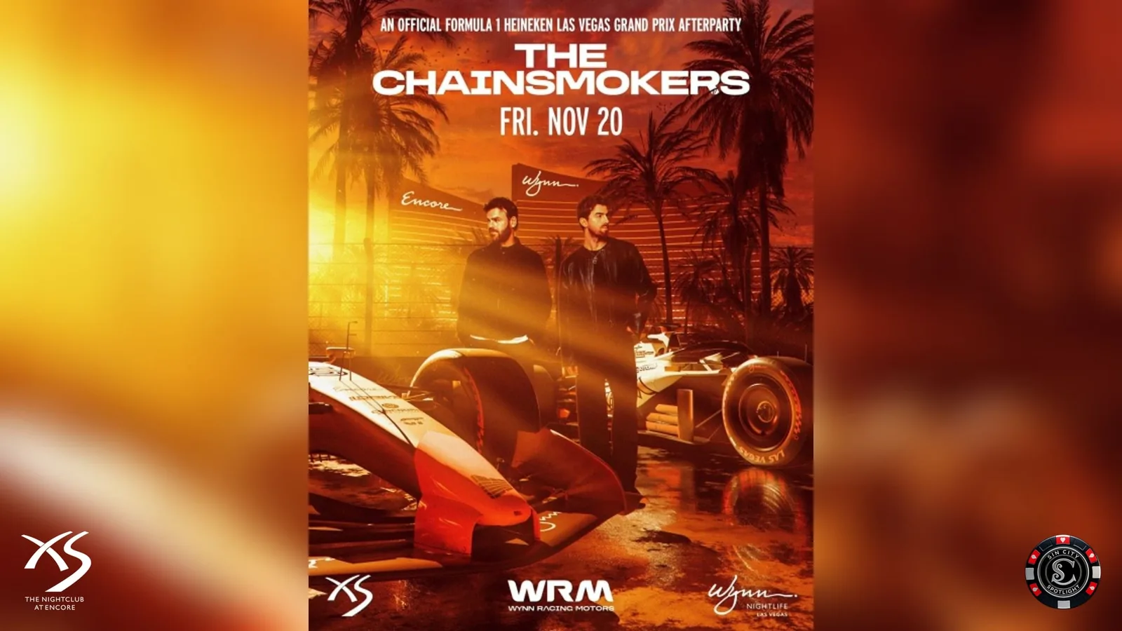 The Chainsmokers at XS Nightclub