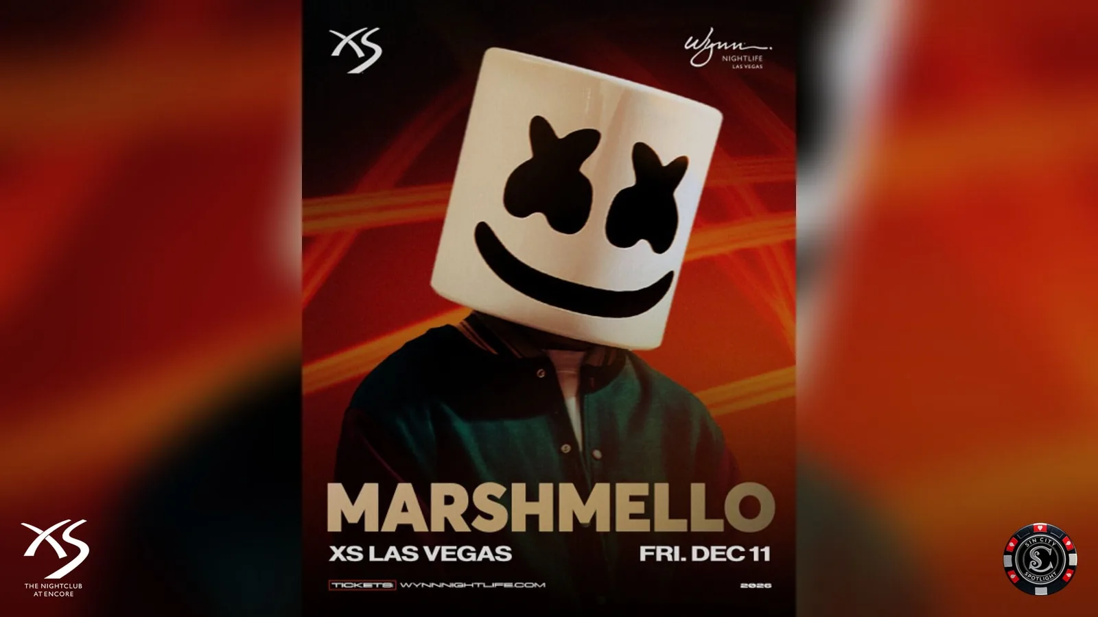 Marshmello at XS Nightclub