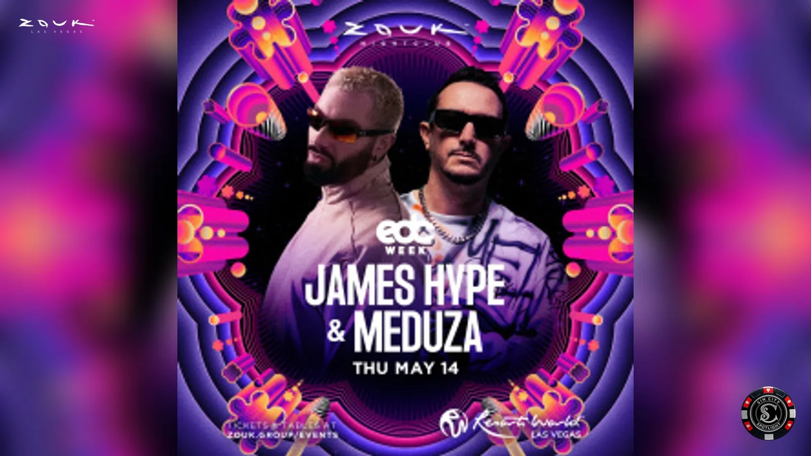 James Hype & Meduza at Zouk Nightclub