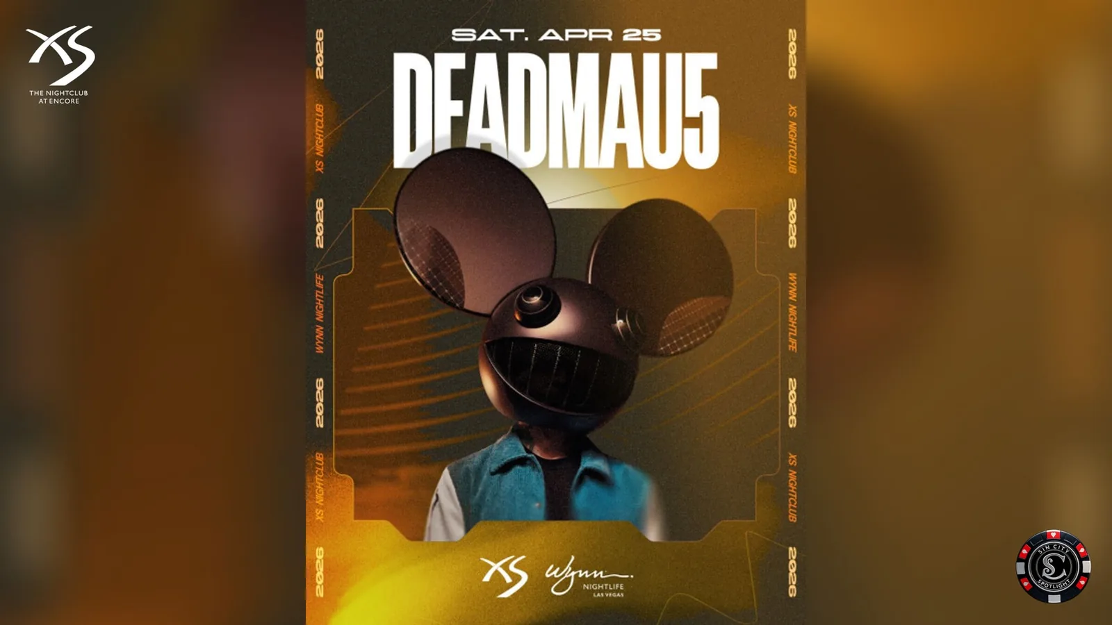 deadmau5 at XS Nightclub