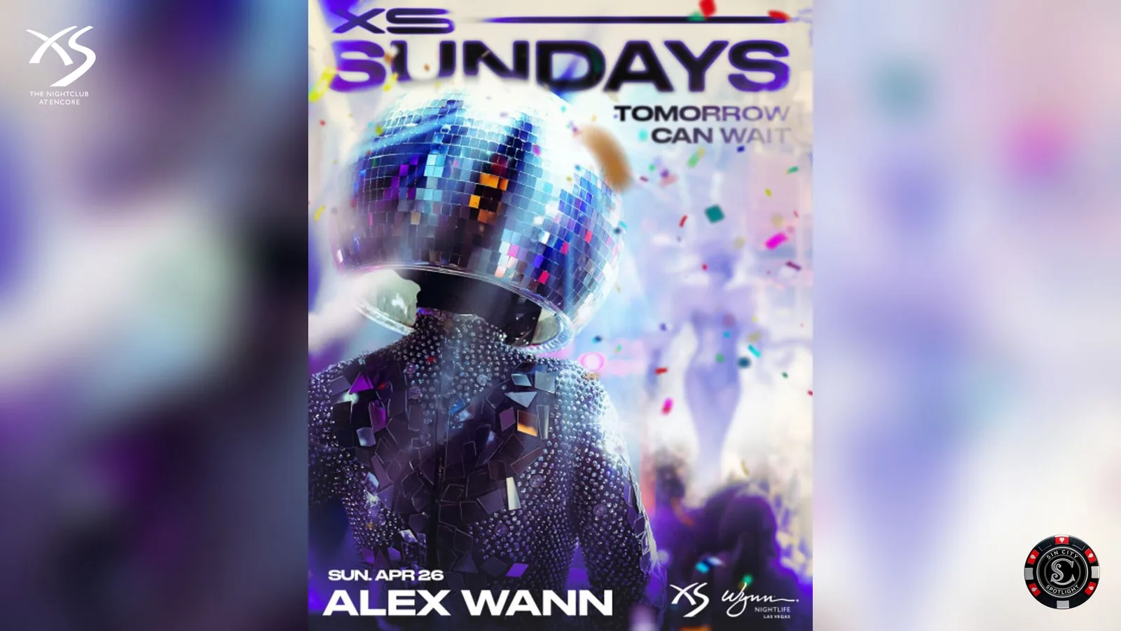 Alex Wann at XS Nightclub
