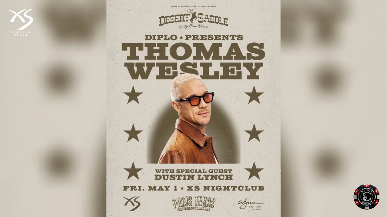 Diplo presents Thomas Wesley with Special Guest Dustin Lynch at XS Nightclub