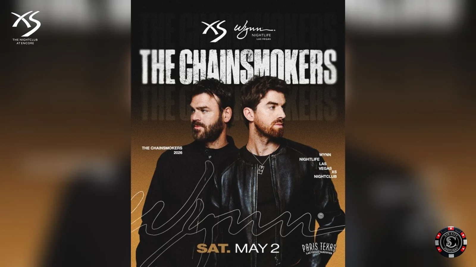 The Chainsmokers at XS Nightclub