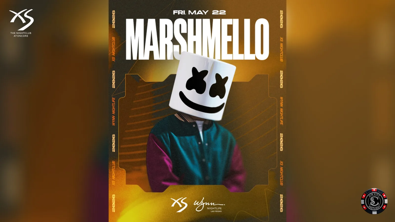 Marshmello at XS Nightclub