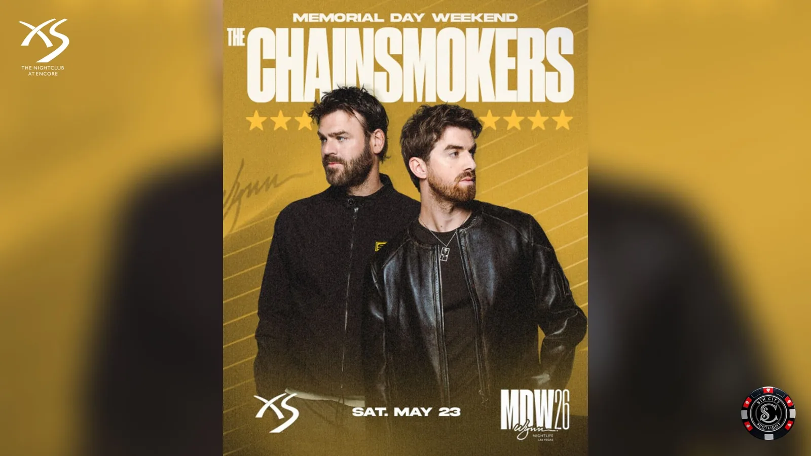 The Chainsmokers at XS Nightclub