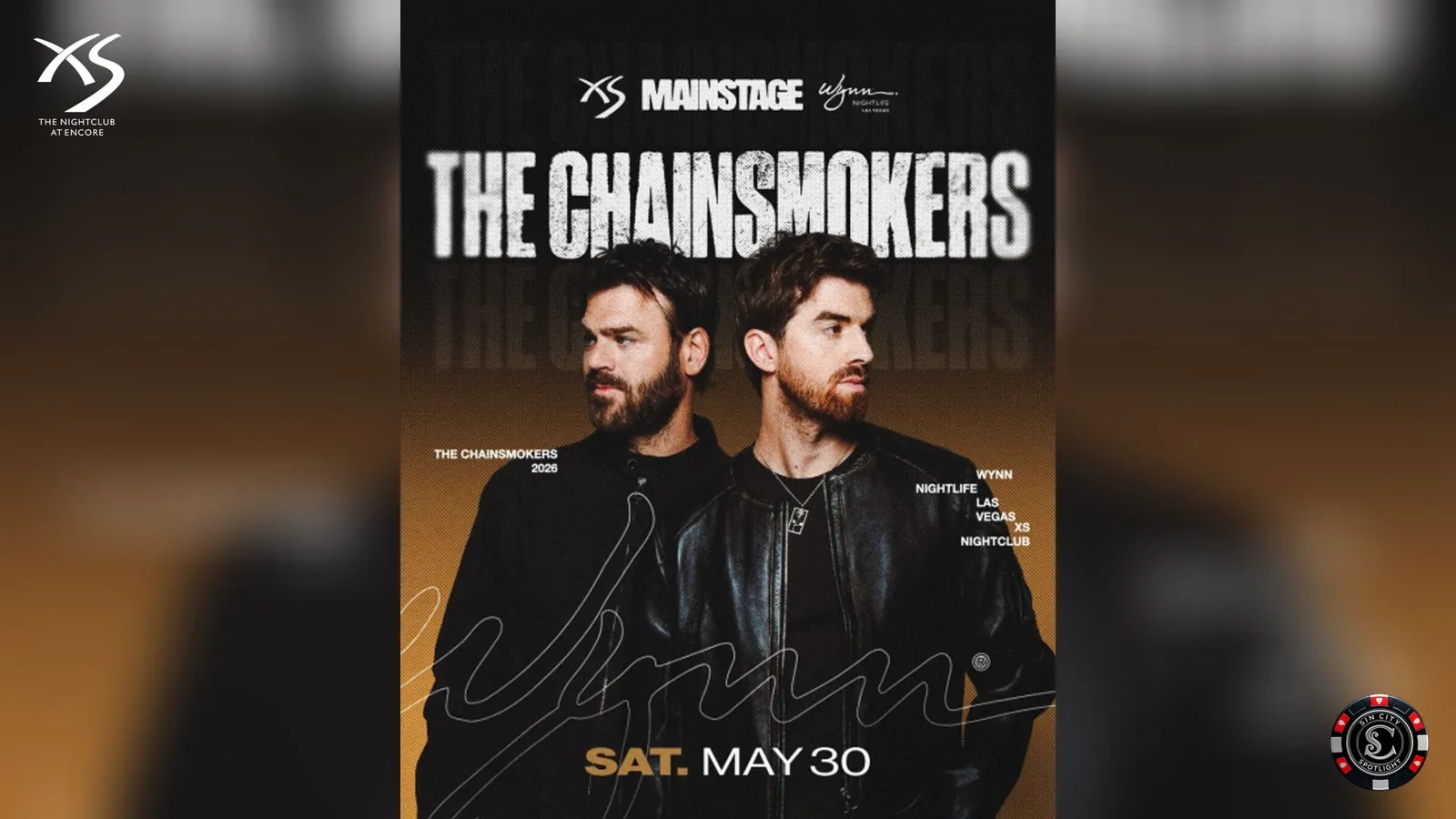 The Chainsmokers at XS Nightclub