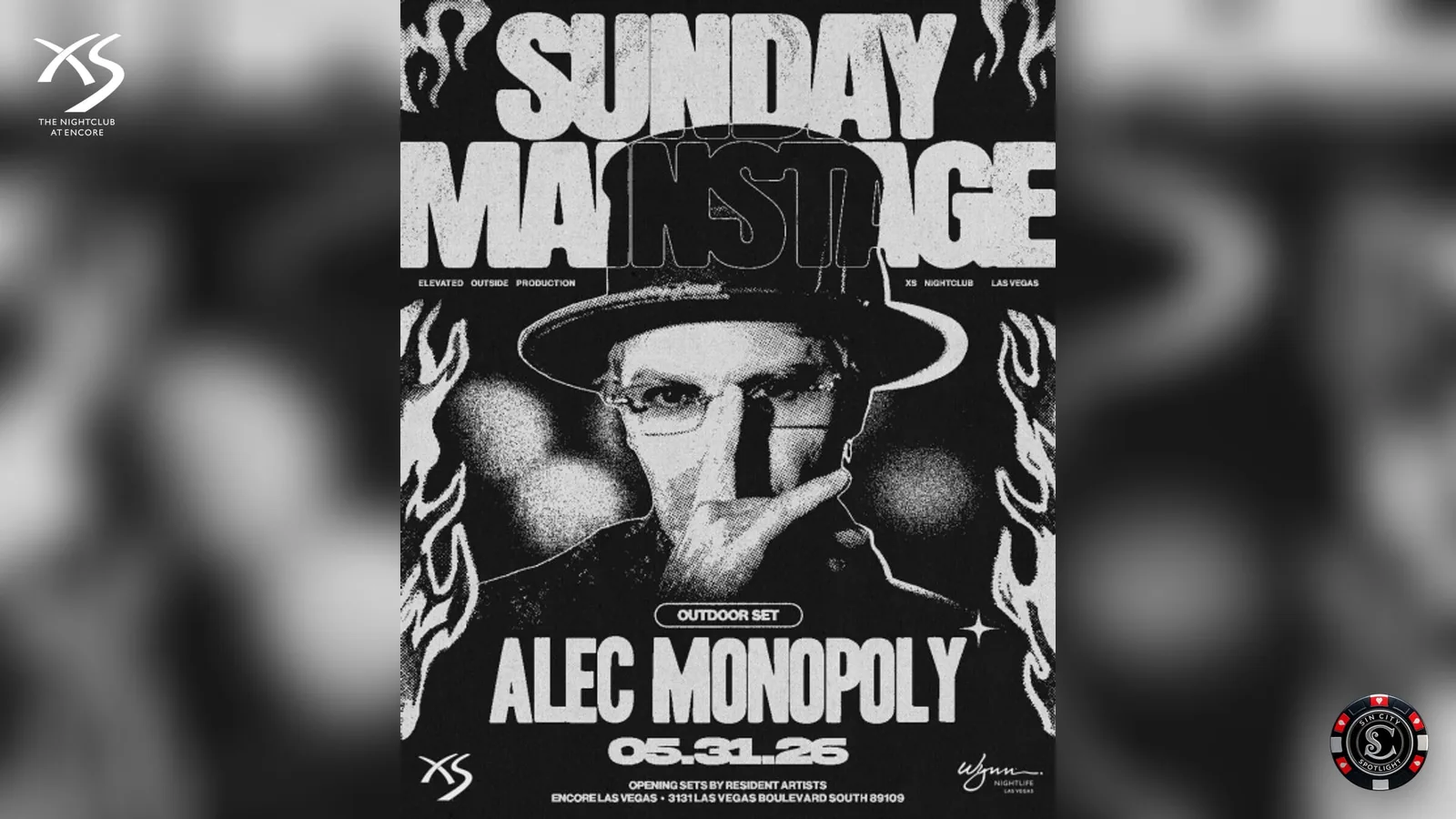 Alec Monopoly at XS Nightclub