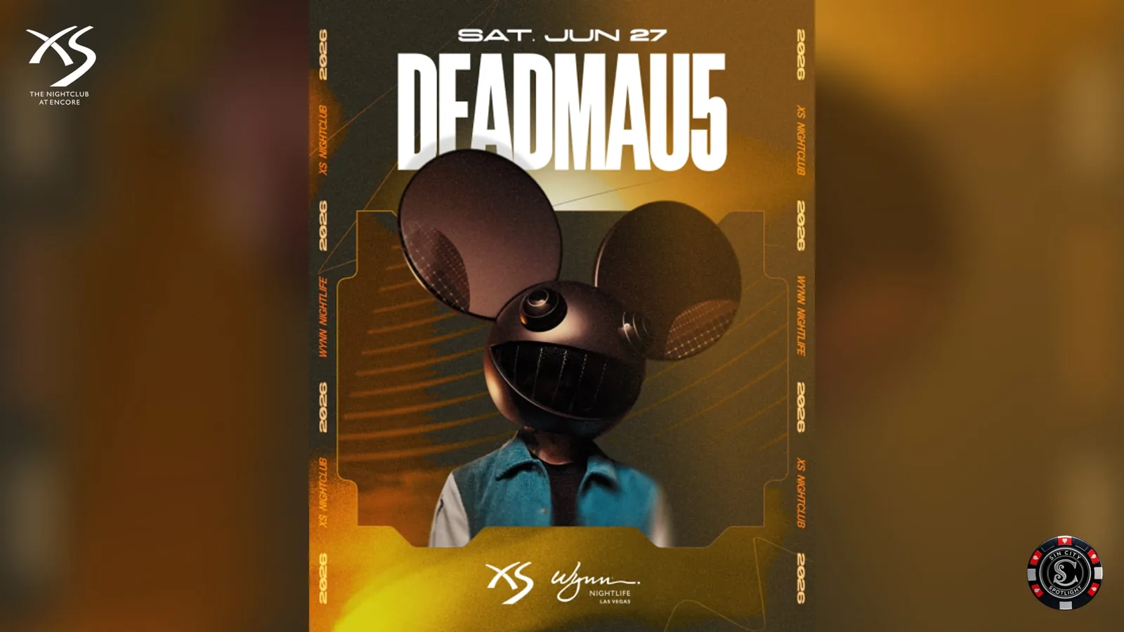 deadmau5 at XS Nightclub
