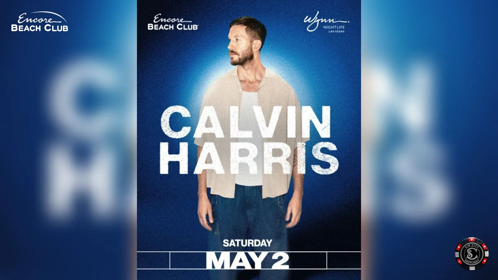 Calvin Harris at Encore Beach Club