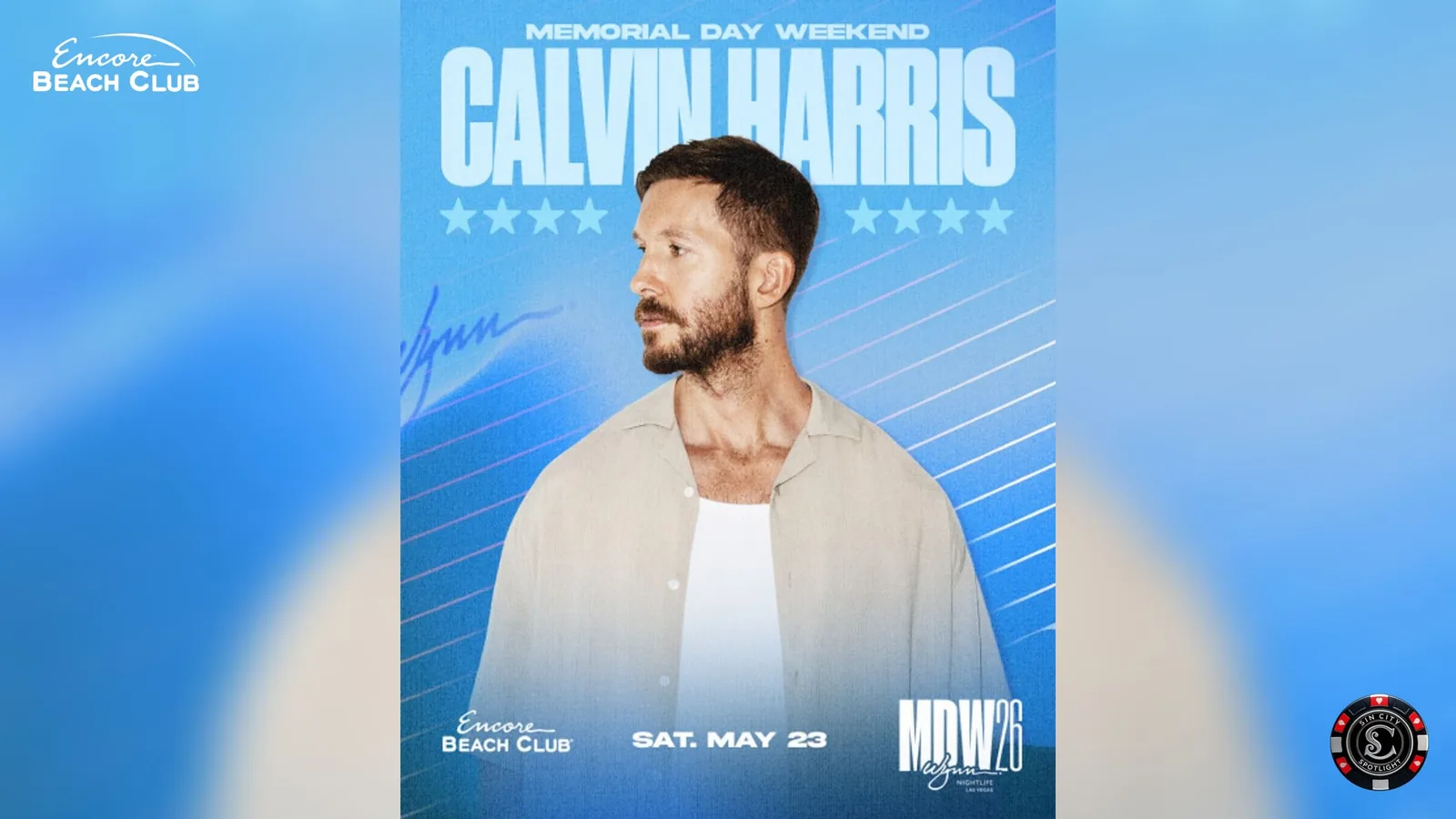 Calvin Harris at Encore Beach Club