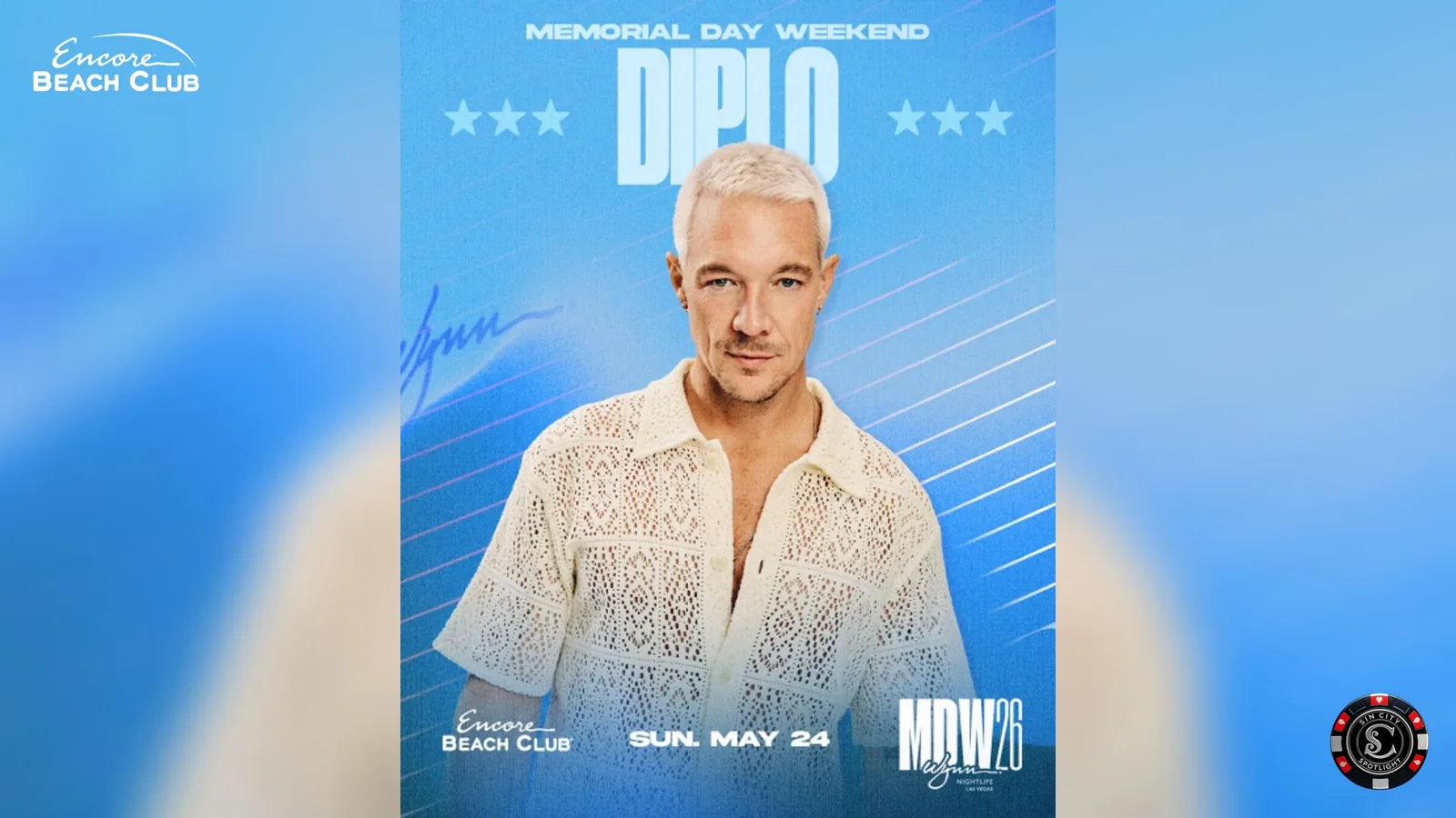 Diplo at Encore Beach Club