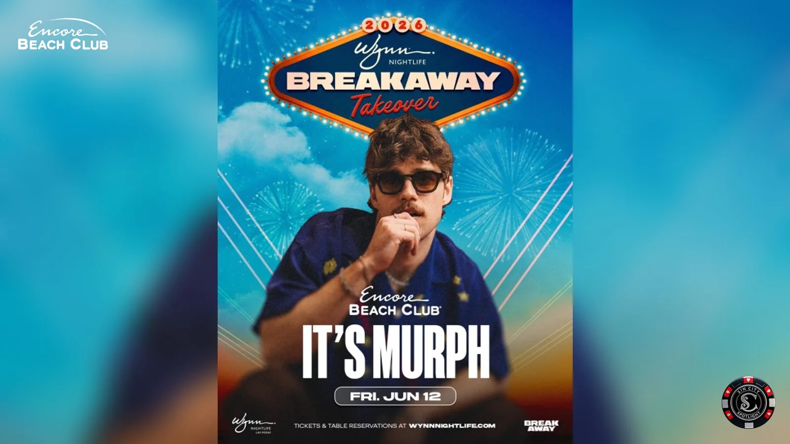 Its Murph at Encore Beach Club