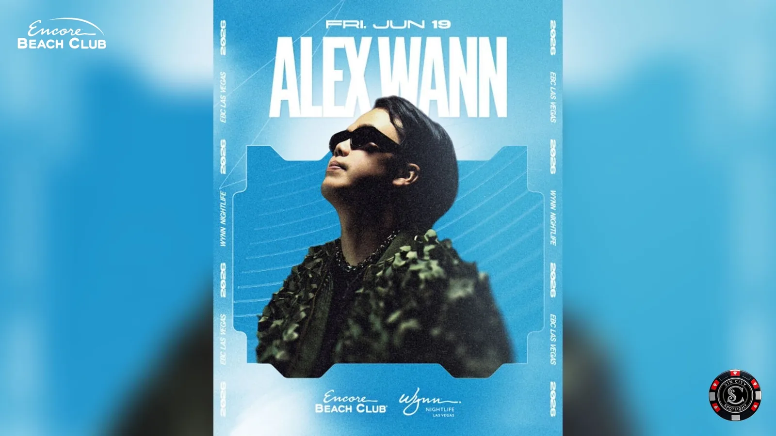 Alex Wann at Encore Beach Club