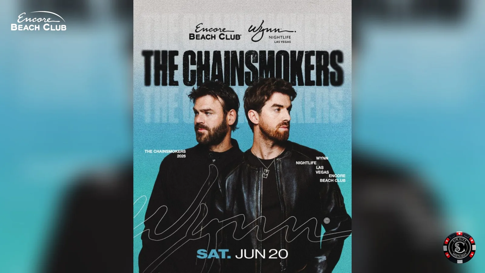 The Chainsmokers at Encore Beach Club