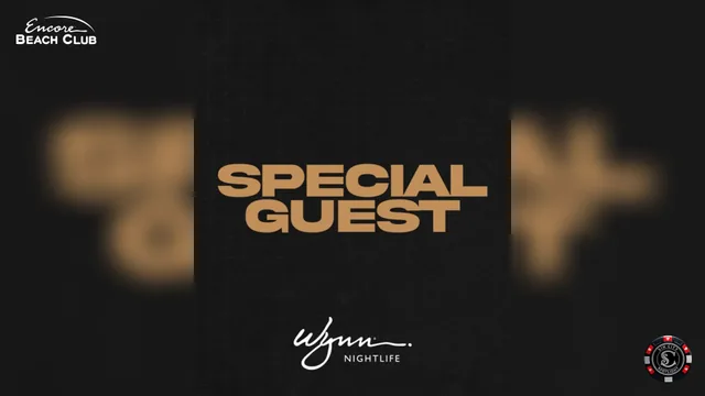 Special Guest at Encore Beach Club at Night
