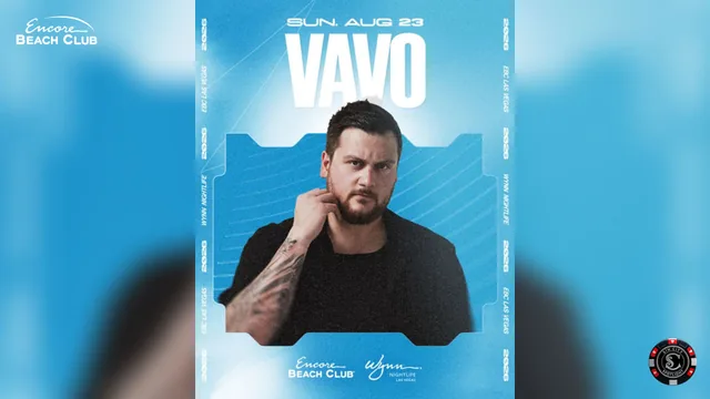 VAVO at Encore Beach Club at Night