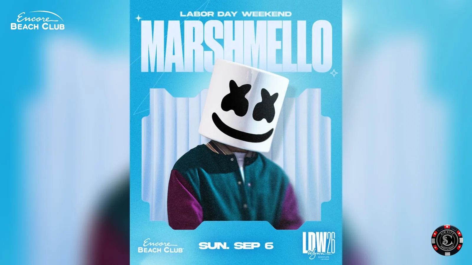 Marshmello at Encore Beach Club