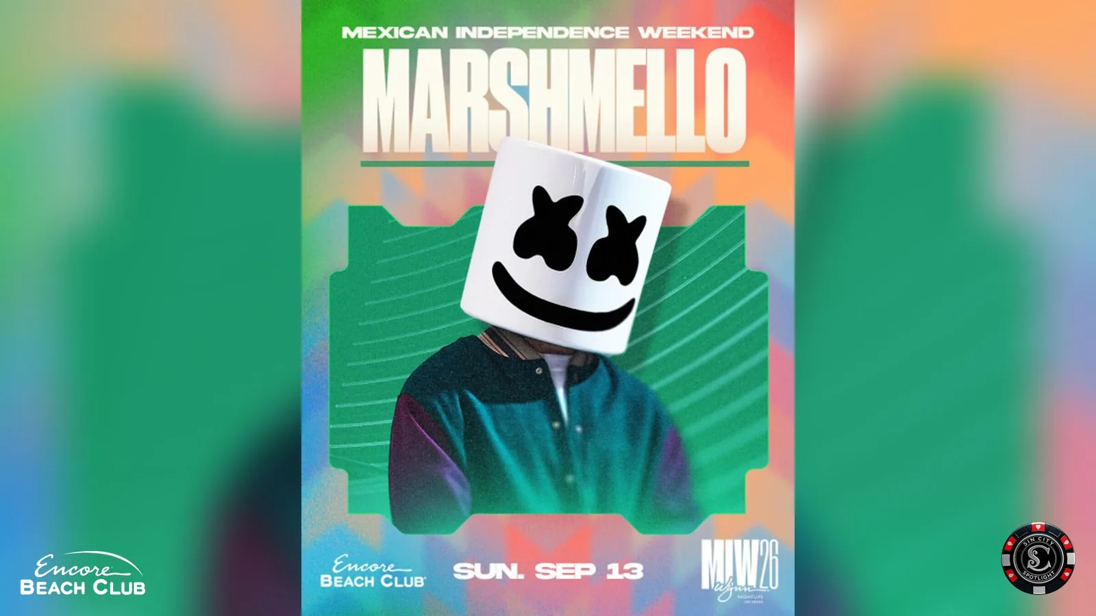 Marshmello at Encore Beach Club