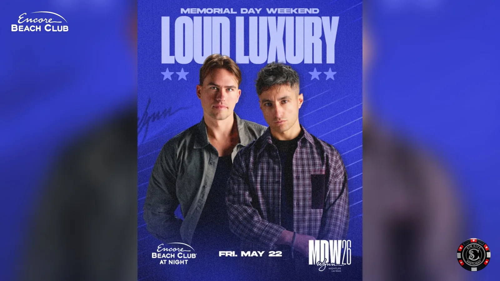 Loud Luxury at Encore Beach Club at Night