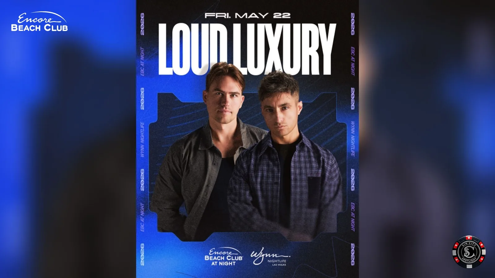 Loud Luxury at Encore Beach Club at Night