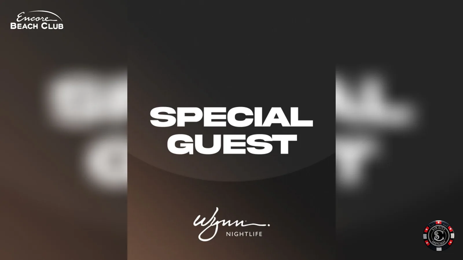 Special Guest at Encore Beach Club at Night