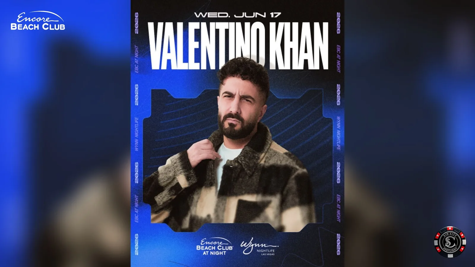 Valentino Khan at Encore Beach Club at Night