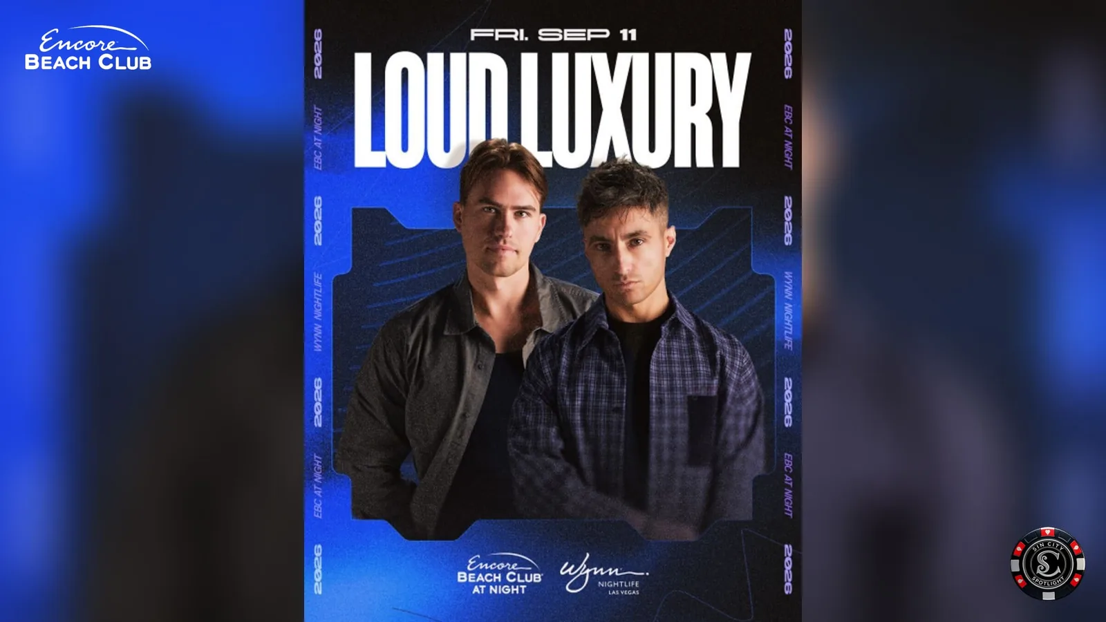 Loud Luxury at Encore Beach Club at Night