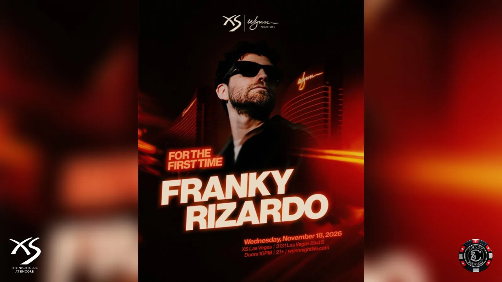 Franky Rizardo at XS Nightclub