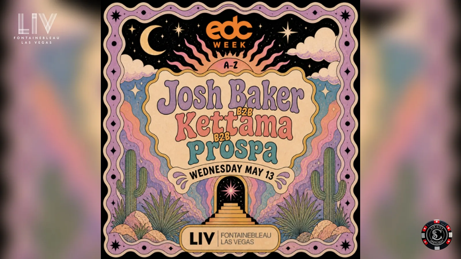Josh Baker B2B Kettama B2B Prospa w/ Cole Knight - EDC Week