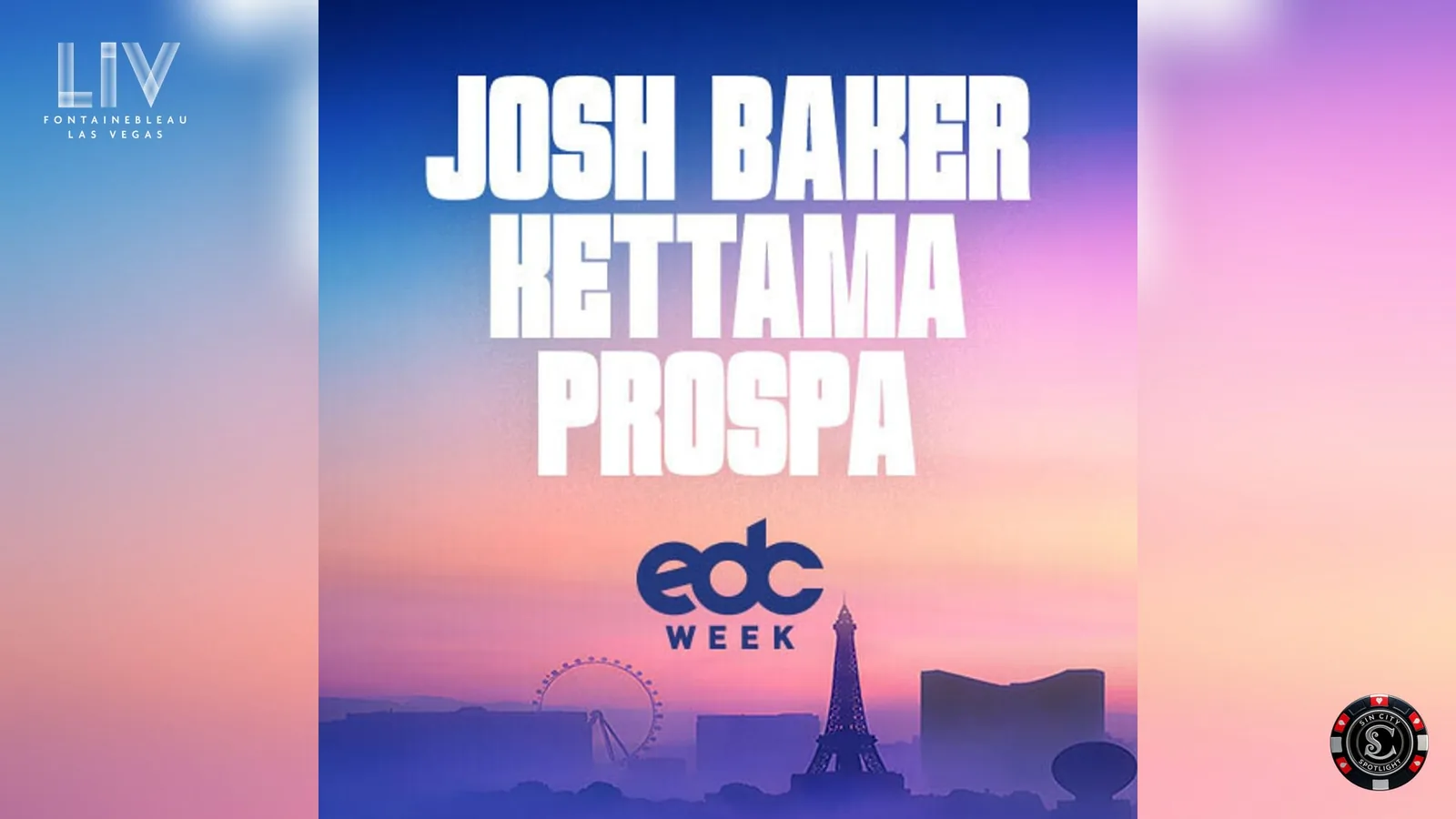 Josh Baker B2B Kettama B2B Prospa w/ Cole Knight - EDC Week