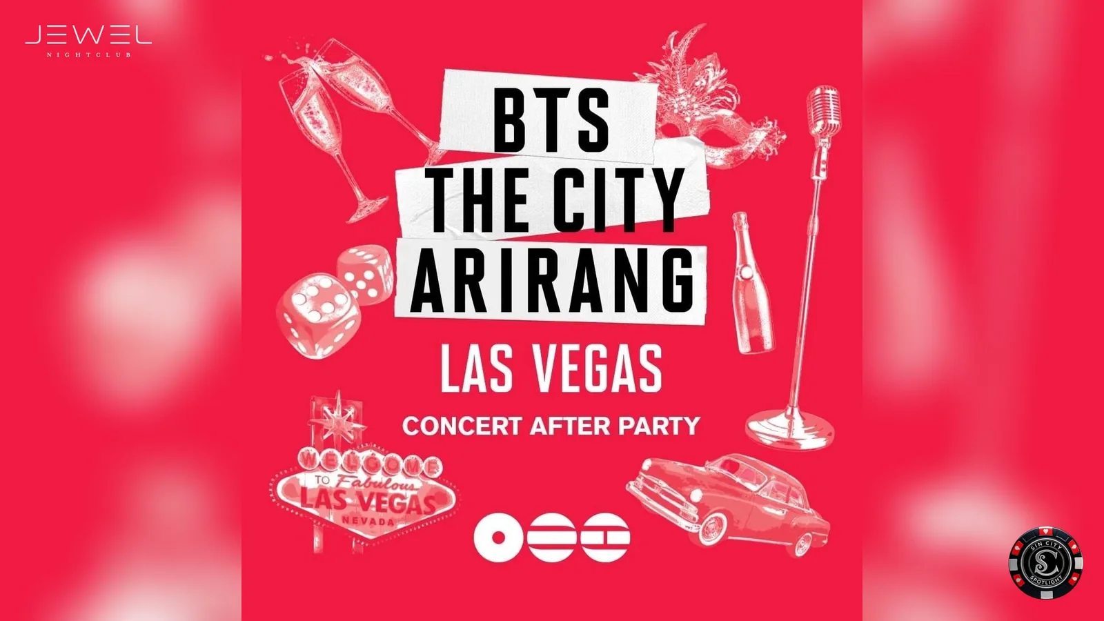 BTS The City Arirang Concert After Party at JEWEL Nightclub