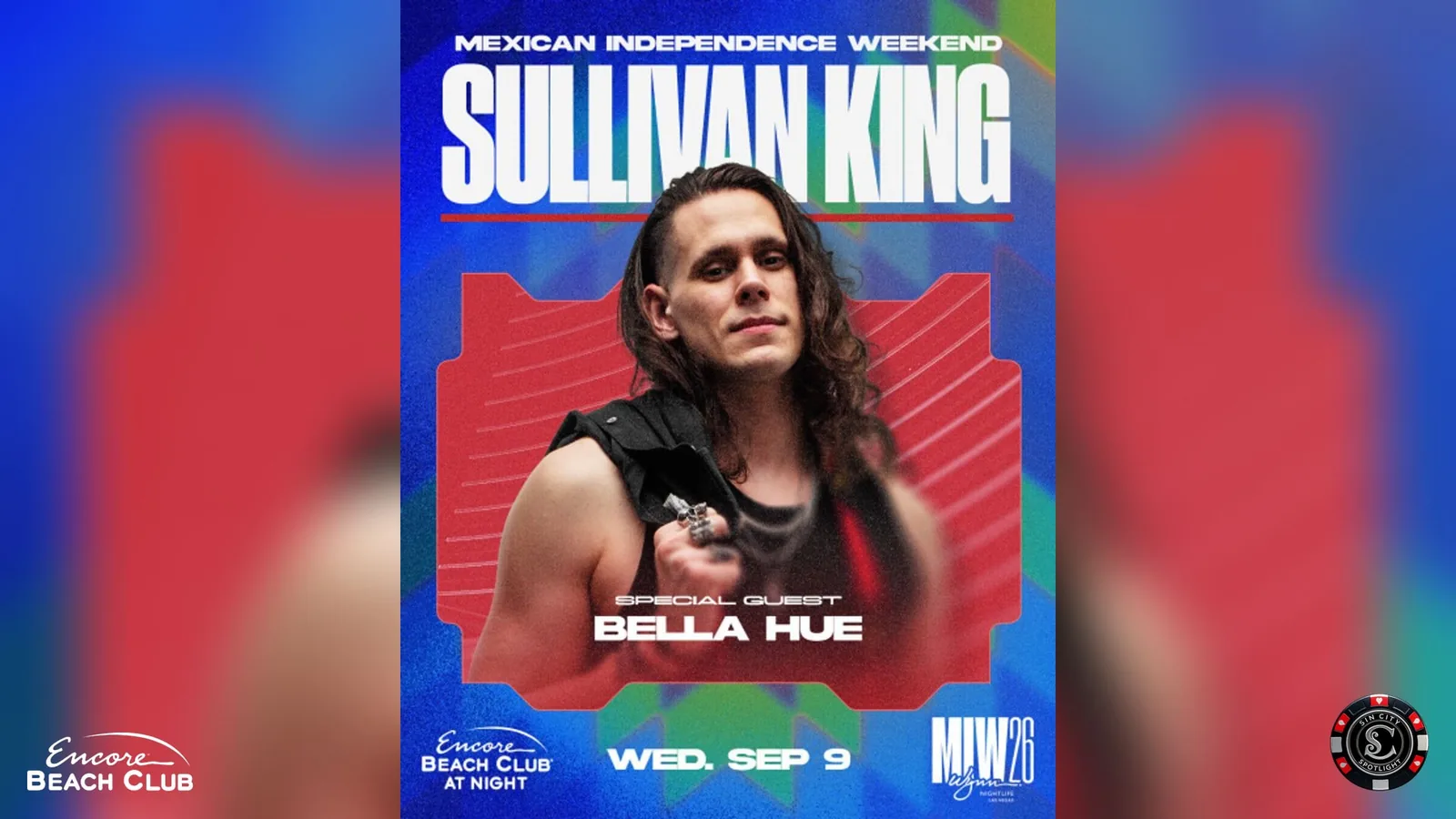 Sullivan King with Special Guest BELLAHUE at Encore Beach Club at Night